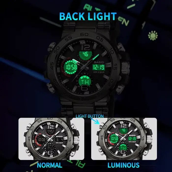 Montres de sport étanches pour hommes