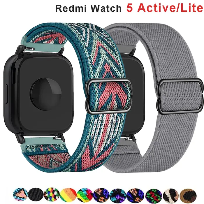 Bracelet en Nylon pour montre intelligente Redmi 5 active/5 lite