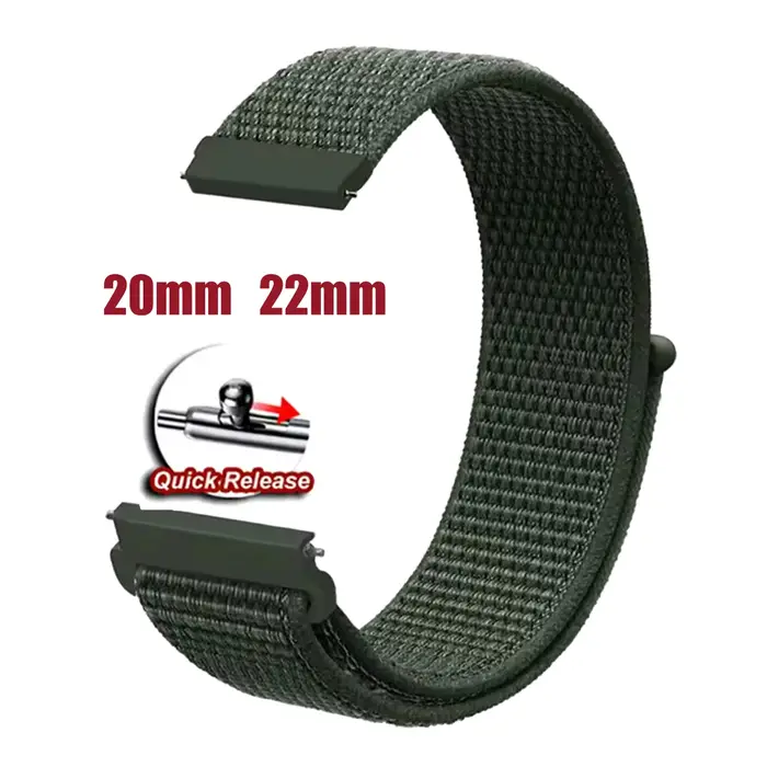 Bracelet magnétique 20 mm 22 mm pour Amazfit Bip Max/Bip 6 5 3 U/BALANCE 2
