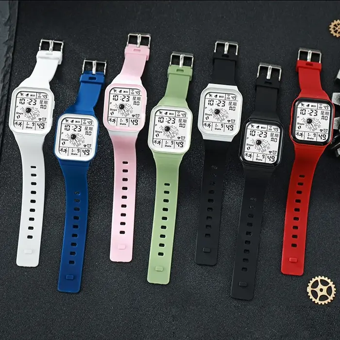 Montres de sport tendance pour hommes et femmes