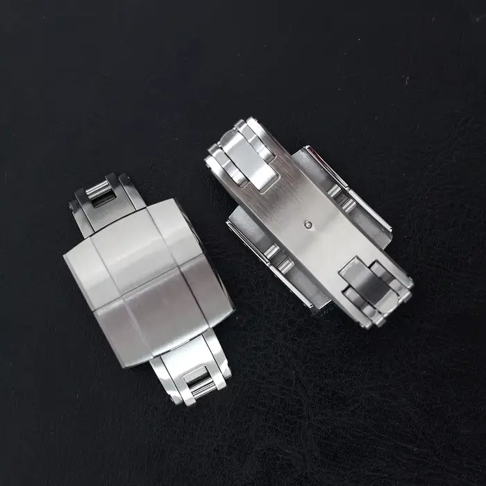 Bracelet de montre CTS en acier inoxydable 316L, fermoir à déploiement Daytona de remplacement, bouc