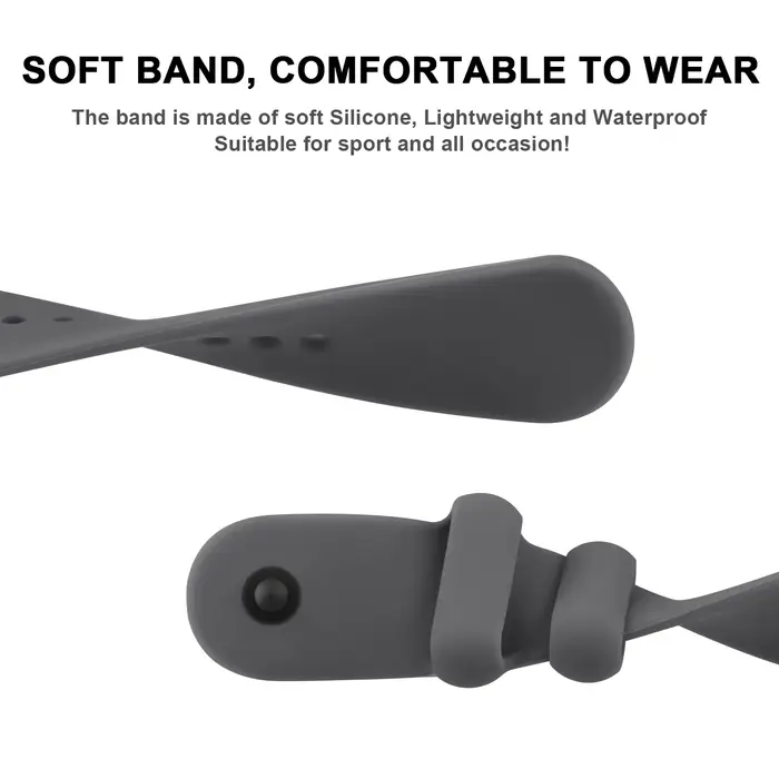 Bracelet en Silicone pour Xiaomi Mi Smart Band 8 Pro /9 Pro