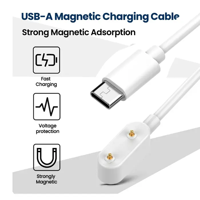 Chargeur USB-C pour Huawei Watch Fit 3/Fit2/Fit Mini câble de chargement Type C pour Honor Band 9 7 6/Honor