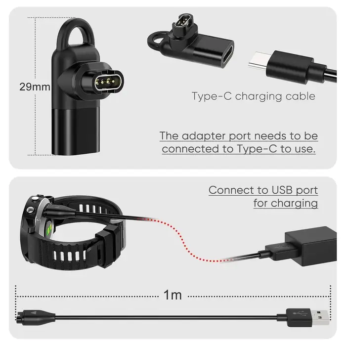Adaptateur de câble de chargeur de montre