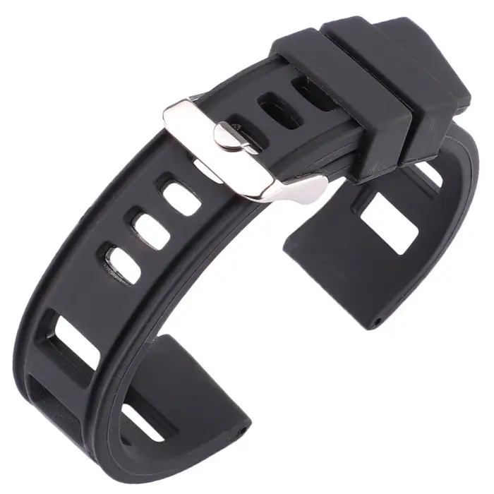 Bracelets de montre en caoutchouc Bracelet 20mm 22mm Orange bleu noir femmes hommes