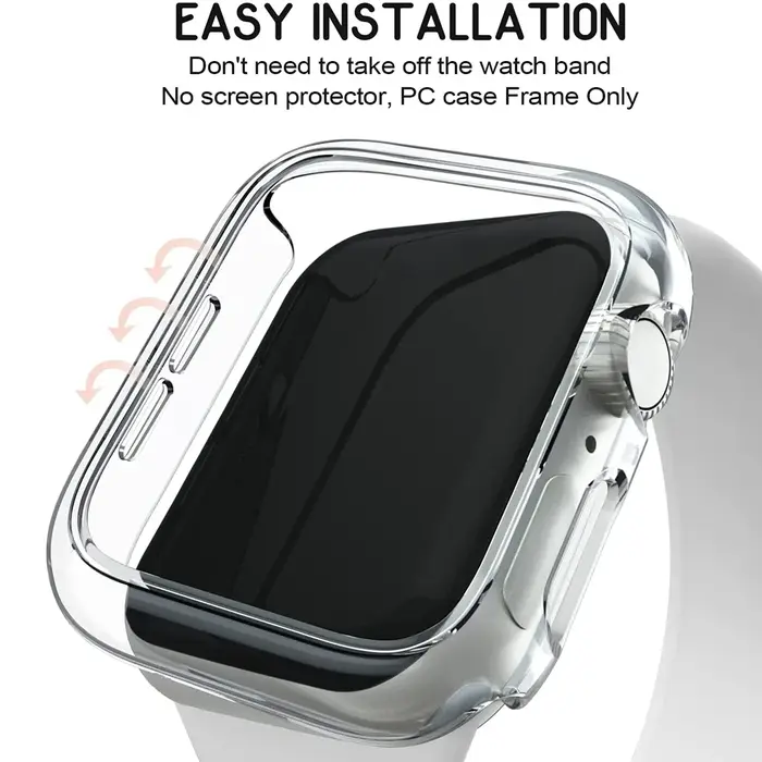 Coque pour Apple Watch 45mm 41mm 40mm 44mm 42mm 46mm