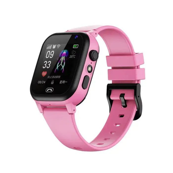 4G enfants montre intelligente pour SOS GPS appel LBS Tracker localisation carte Sim montres horloge multifonctionnelle