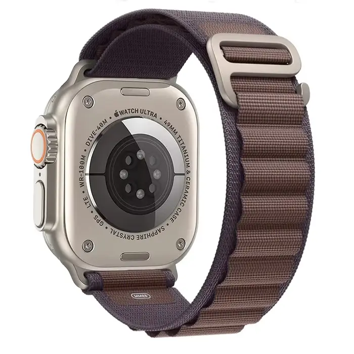 Bucle alpine pour Apple Watch ultra 3 2 bandes 49mm 44mm 40mm 41mm 45mm 42mm 46mm bracelet correa iW