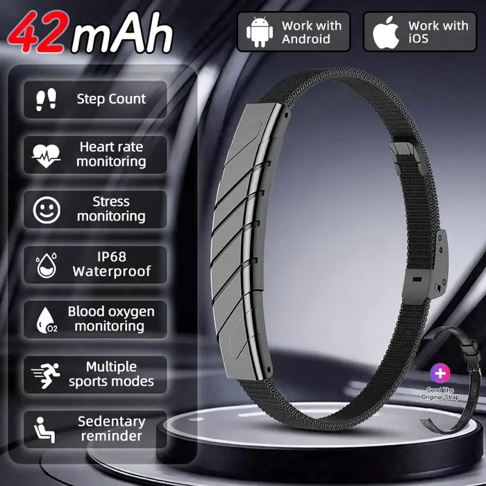 Bracelet connecté pour hommes et femmes
