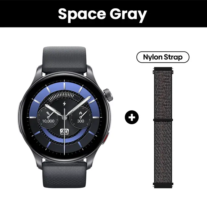 Nouveau Zeblaze Btalk 3 GPS Smartwatch 1.43 "AMOLED écran double sangle Bluetooth appel montre de sp