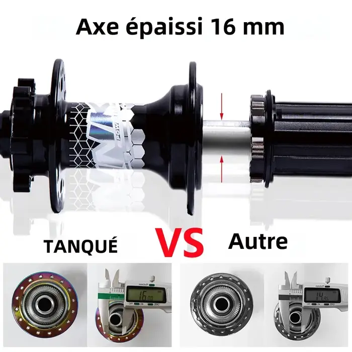 TANKE moyeu de vélo vtt BOOST 148 moyeux