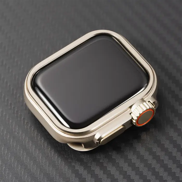 Boîtier en métal pour Apple Watch série 11 10 46mm 42mm mise à niveau Ultra 3/2 49mm housse de protection rigide en
