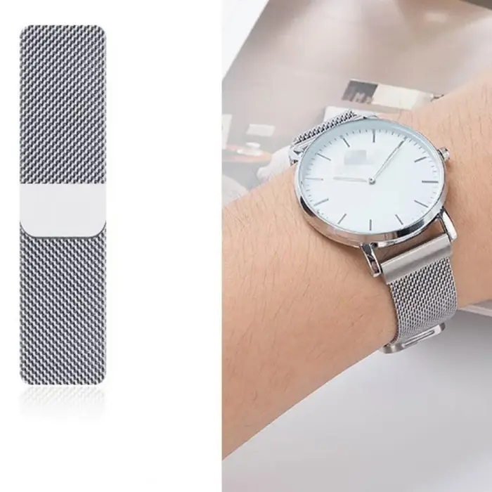 Bracelet en acier inoxydable de 20 mm et 22 mm compatible avec Samsung Galaxy Watch