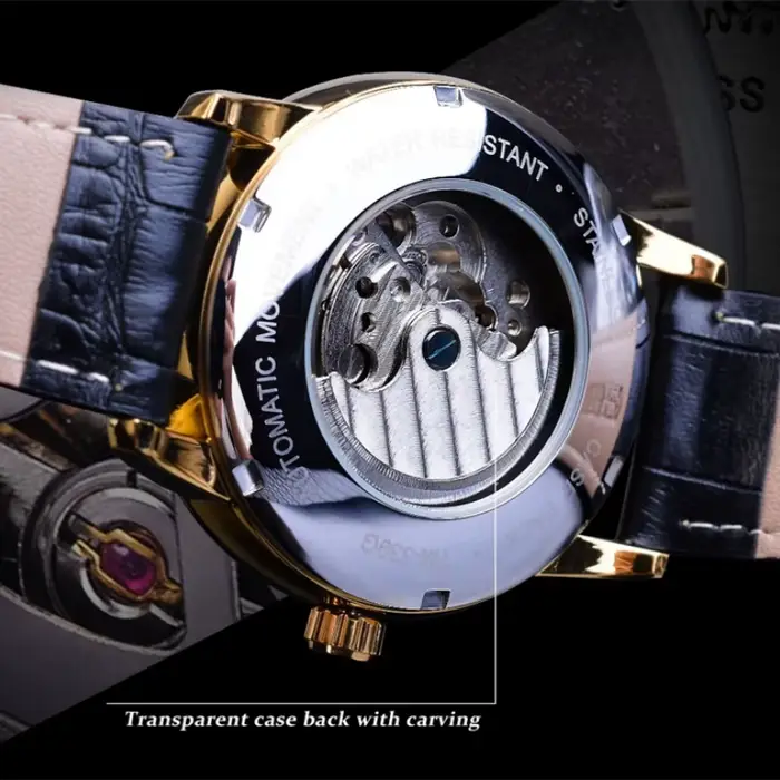 Montre-bracelet mécanique de luxe haut de gamme pour hommes