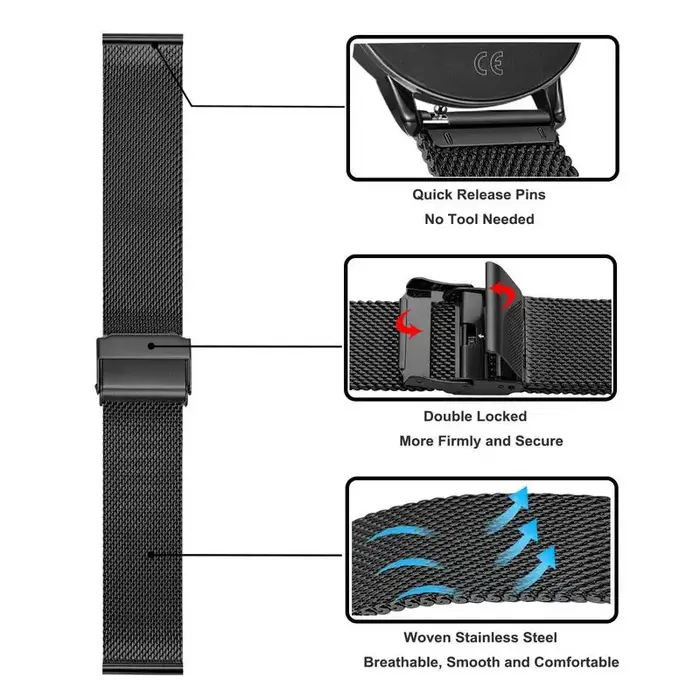 Bracelet en acier inoxydable