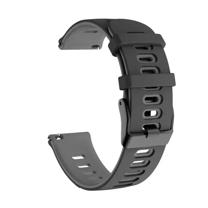 Bracelet en silicone bicolore pour montre connectée Black Shark Run, bracelet respirant Correa pour 