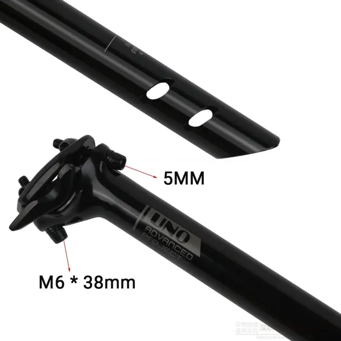 UNO SP-719 – tige de selle de vélo de route en alliage d'aluminium, Tube de siège de vtt, dimensions