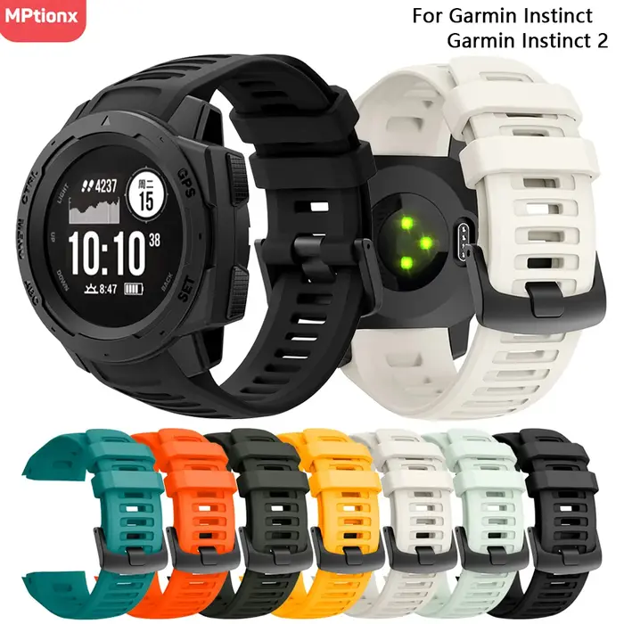 Bracelet de montre en Silicone de 22mm