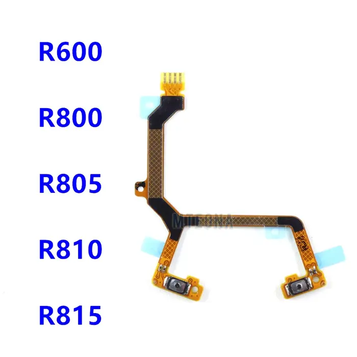 Pour Samsung Gear dehors Rfemale SM-R600 Rplaquage R815 Montre R800 R805 Bouton D'alimentation Retour À La Maison Commutateur Flex Câble