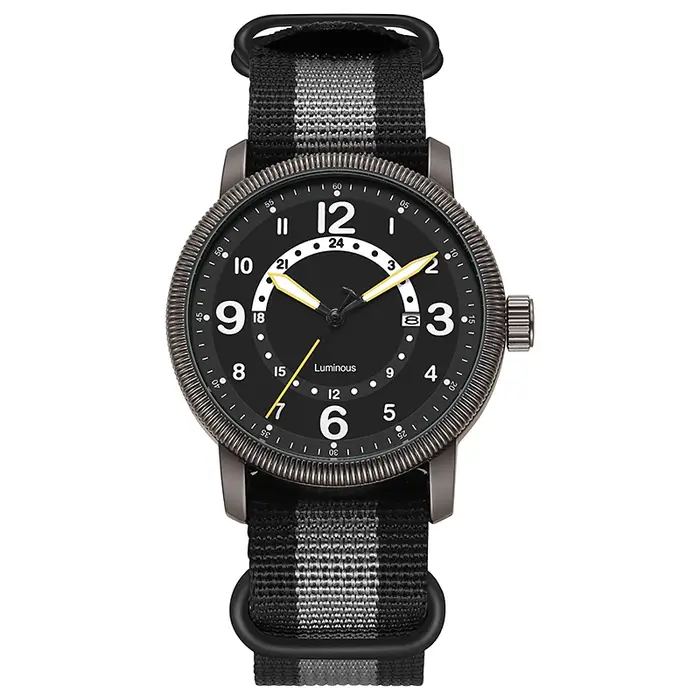 Montre de terrain TPW 2026 avec grands chiffres