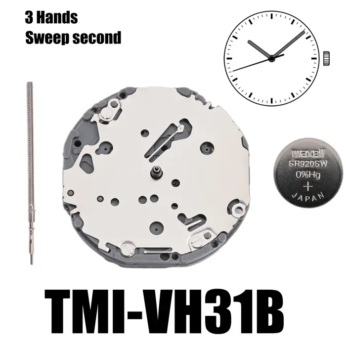Mouvement VH31 Mouvement TMI vh31B