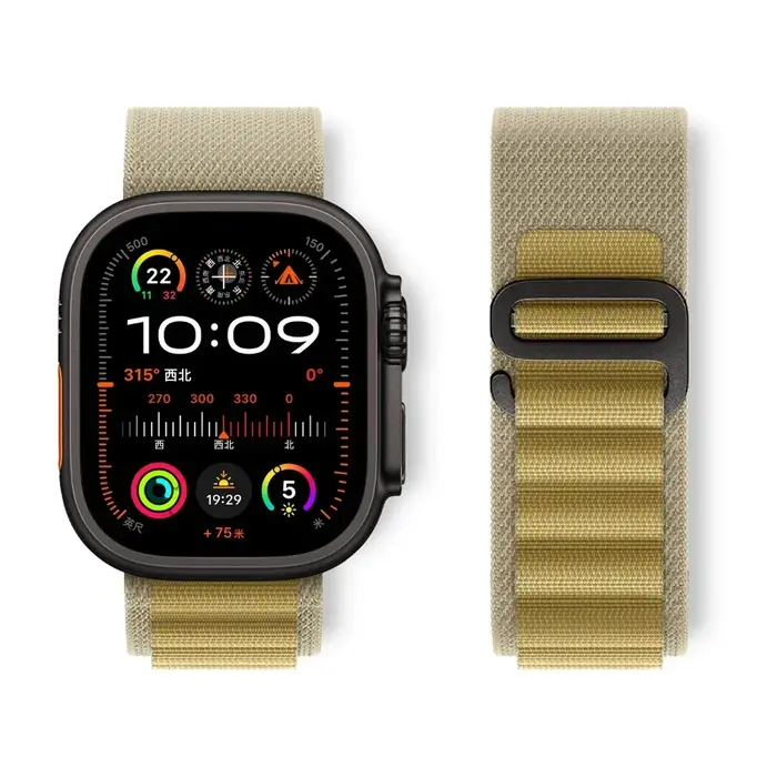 Nouveaux bracelets à boucle alpine pour Apple Watch série 11/10/9 bandes 46mm 45mm 44mm 41mm 40mm 42mm correa iWatch 8 7 6 5 SE3 Ultra 2 49mm
