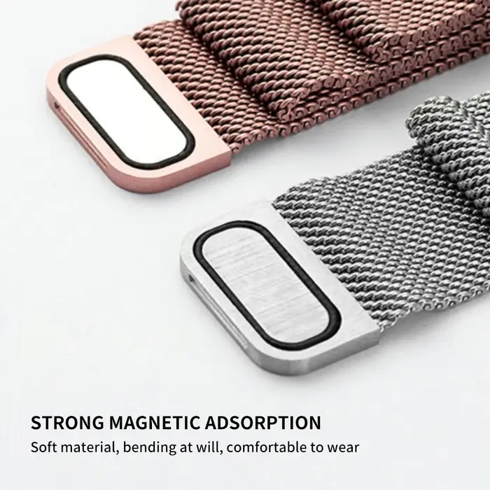 Bracelet milanais pour Apple Watch Ultra 2 49 46mm 42mm 44mm 40mm 45mm 41mm 38mm