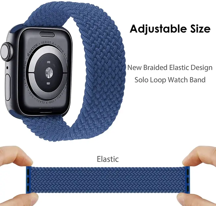 Bracelet tressé Solo Loop pour Apple Watch