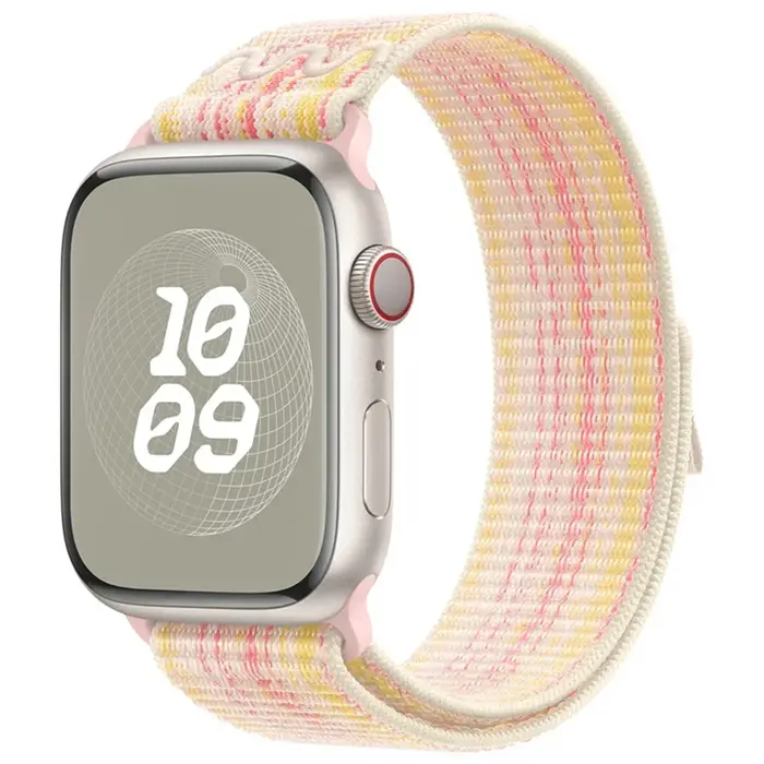 Bracelet en nylon pour Apple Watch, compatible avec les tailles 49/45mm, 44mm, 41mm, 40mm, 46mm, bracelet boucle pour iWatch Series 11, 10, 9, 8, 7, 6, 5, SE, Ultra 1-3