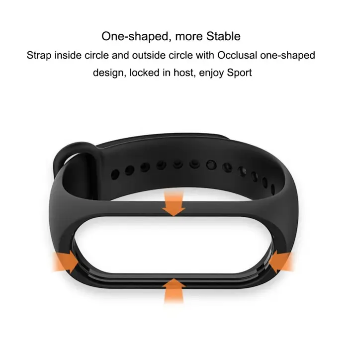 Bracelet de rechange en Silicone pour Xiaomi Mi band 4 /Mi Band 3, Original, intelligent, capteur d'activité physique