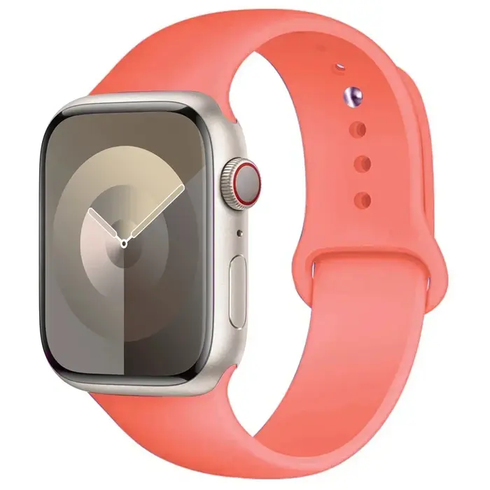 Bracelet sport en silicone pour Apple Watch, 44mm, 45mm, 40mm, 41mm, 42-38mm, 45mm, iWatch Series 8,