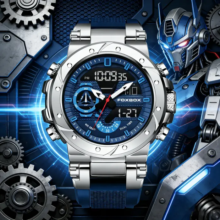 Montre numérique FOXBOX pour homme