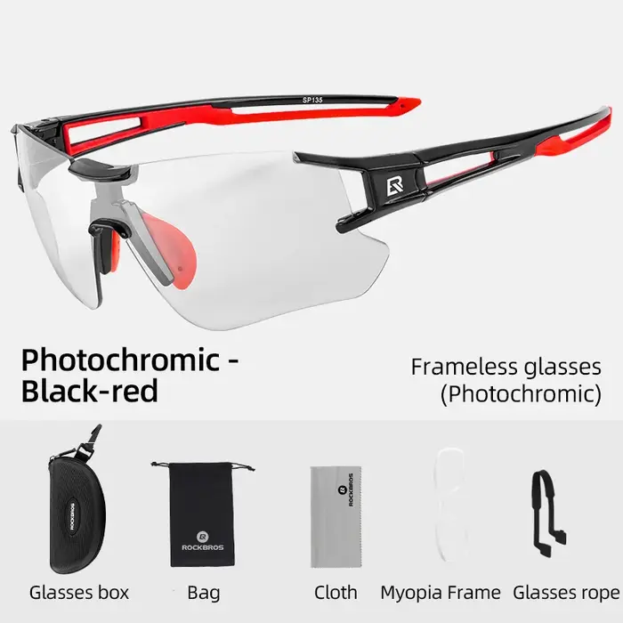 ROCKBROS lunettes de cyclisme photochromiques