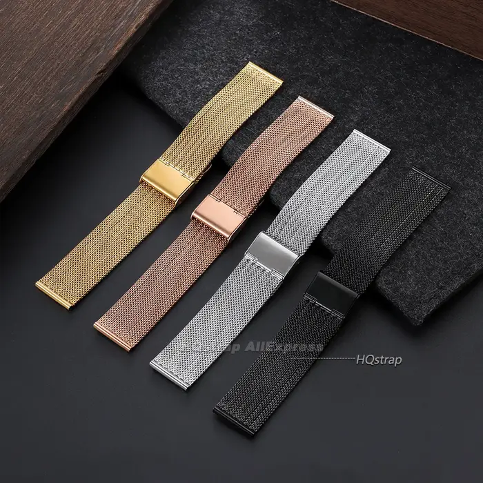 Bracelet de montre en maille milanaise 0.6