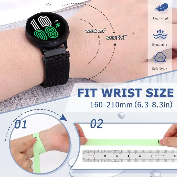 Bracelet Velcro 20mm 22mm