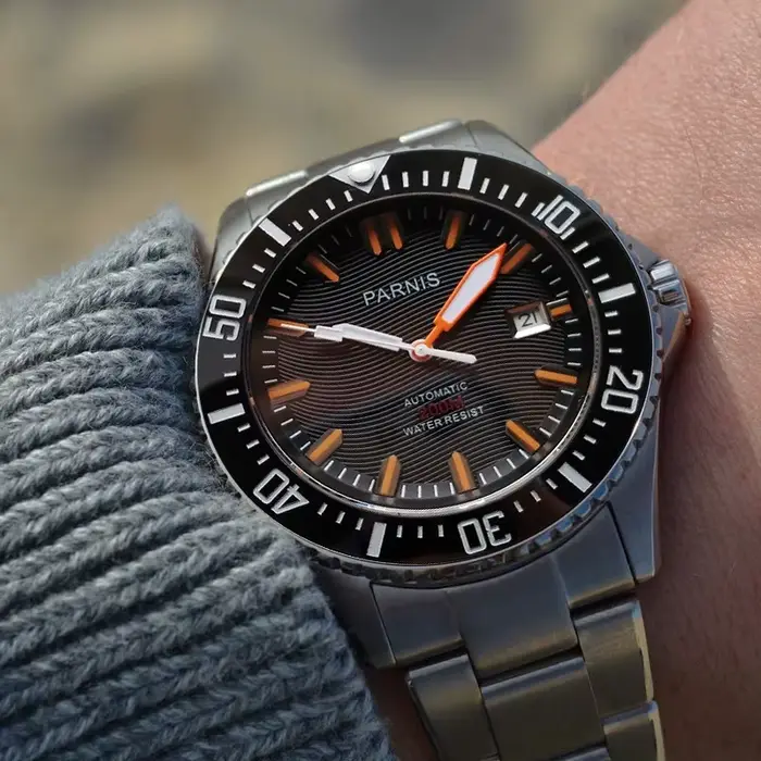 PARNIS – montre mécanique pour hommes