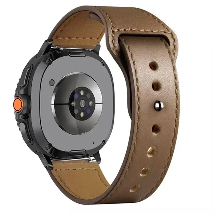 Bracelet en cuir pour Samsung Galaxy Watch 8 Classic/40 44mm
