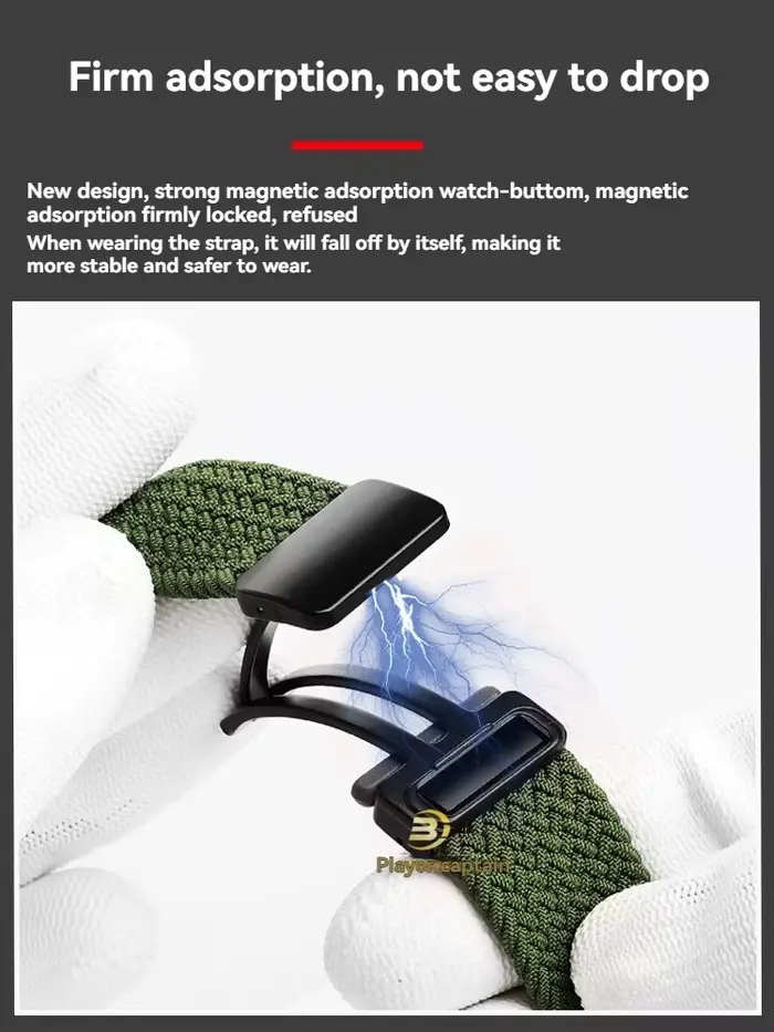 Bracelet de montre en nylon élastique pour Casio A158 A168 A159 A169 F91W AE-1200WHD/ae1300 | Boucle magnétique à