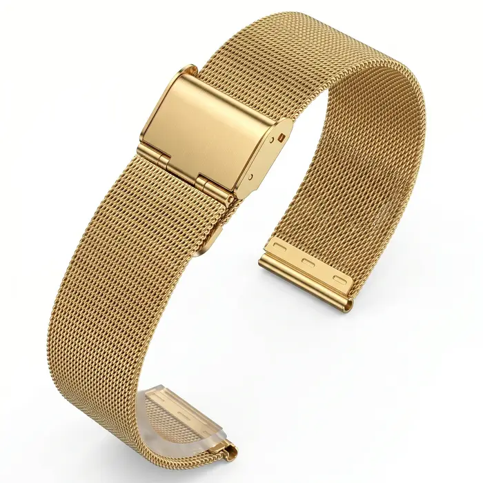 Bracelet de montre à boucle milanaise pour hommes et femmes