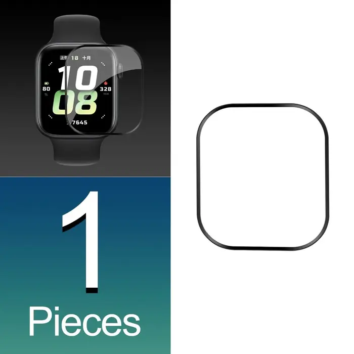 Film de protection incurvé 3D à couverture complète pour Honor Watch 5/X5/X5i/5 Pro/5 Ultra