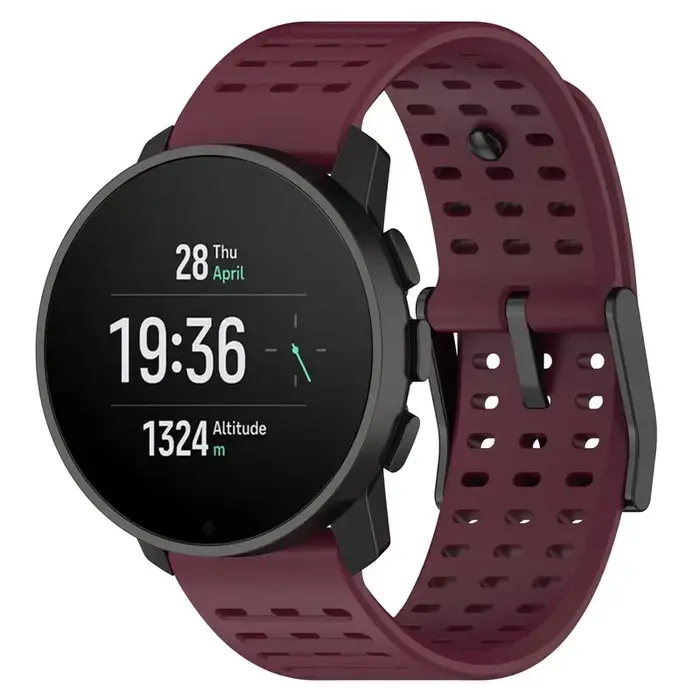 Bracelet en Silicone de 22MM pour montre intelligente Suunto 5 9 Peak Pro, Bracelet de remplacement 