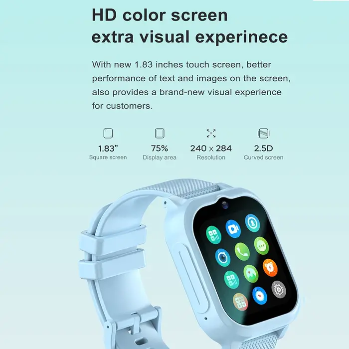 Montre intelligente enfants 4G GPS WIFI appel vidéo SOS moniteur Tracker localisation téléphone
