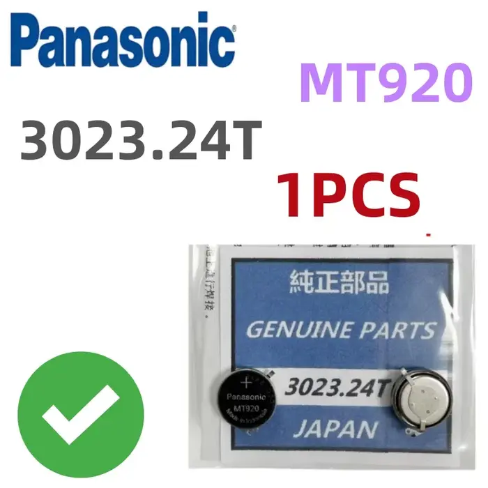 PROMOTION 1 PIÈCE Panasonic 3023.24T MT920 avec étiquettes 3023.24T MT-920 3023 24T 302324T Batterie