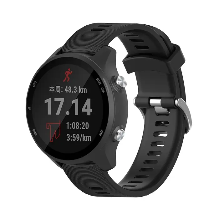 Ifata – Bracelet de Sport en Silicone, 20mm, pour Garmin Forerunner 245 645 245M Vivoactive 3 Smart Watch, accessoires