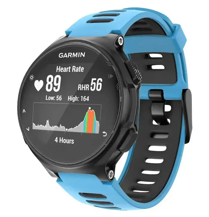 Bracelet de montre en Silicone pour Garmin Forerunner 735XT 735/220/230/235/620/630 Approach S20 S5 S6