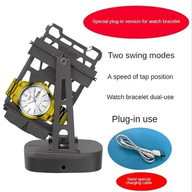 Remontoir automatique pour montres, dispositif de remontage automatique, rotation mécanique, petit secoueur de montre, dispositif de remontage d'horloge