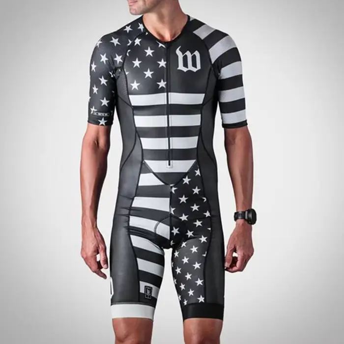 Combinaison de cyclisme classique à manches courtes pour hommes, combinaison de course d'équipe prof