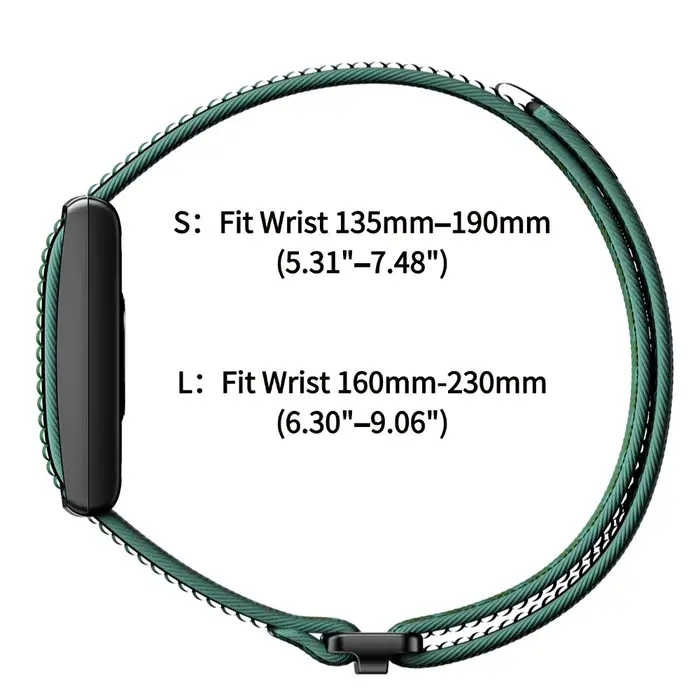 Bracelet de montre en nylon de 22 mm pour POLAR Loop Whoop