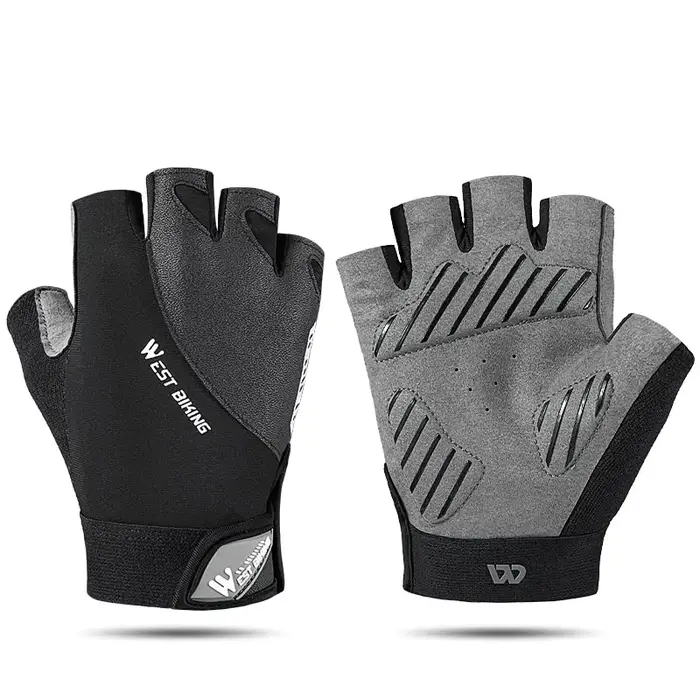 WEST VÉLO Sport Cyclisme Gants Demi Doigt Hommes Femmes VTT