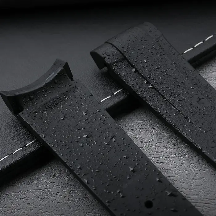 Bracelet de montre en caoutchouc fluoré FKM